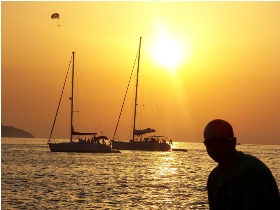 Vackra solnedgngar finns det gott om i Ibiza