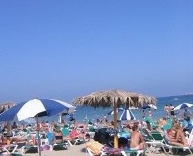 Strand p Ibiza